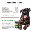 Green Lawn Chews for Dogs Cranberry ACV Digestive Enzymes Natural Dog Urine Neutralizer for Lawn Supports Healthy Bladder Urinary Tract 180 Tasty Dog