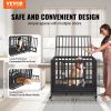 VEVOR 38 Inch Heavy Duty Dog Crate, Indestructible Dog Crate