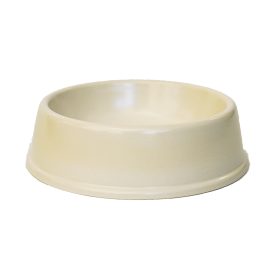 Large Bamboo Bowl (Color: Cream)