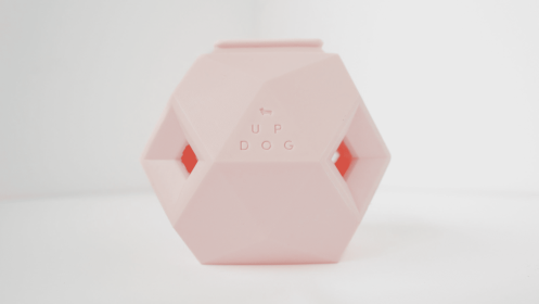 The Odin - Modern Treat Dispensing Dog Puzzle (Color: Rose Quartz)