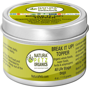 Break It Up! Meal Topper Stone Breakder Stone Eliminator* For Dogs And Cats - Flavored Meal Topper For Stones* (Flavor: Dogs / Turkey Flavored Topper)