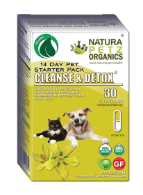 Cleanse & Detox Starter Pack For Dogs & Cats* (size: Dog Capsules / 30 capsules / Size 1)