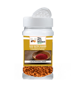 Goji Powder - Vision, Irregular Growth & Pancreatic Support* The Petz Kitchen (size: 2 Oz. Shaker)