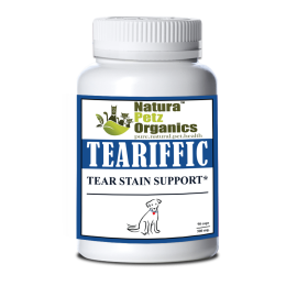 Teariffic - Tear Stain Support For Dogs* Tear Stain Support For Cats* (size: Dog 90 caps - 500 mg Size 1 Cap /)