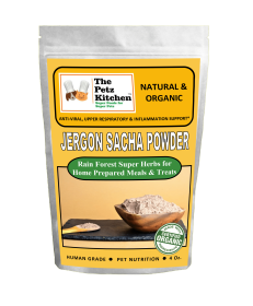 Jergon Sacha Powder - Anti-Viral, Upper Respiratory & Inflammation Support* The Petz Kitchen (size: 2 Oz Nutri Shaker)