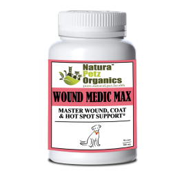 Wound Medic Max Caps* Master Wound, Skin & Coat Support For Dogs & Cats* (size: Dog 90 caps - 500 mg)