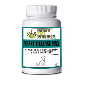 Yeast Release Max Capsules* Master Blend Candida Yeast Defense* For Dogs And Cats* (size: DOG 90 caps - 500 mg.)