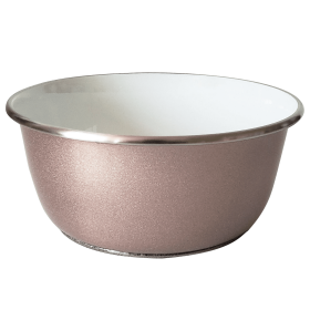 DUROBOLZ Deep Bowl with Rubber Bottom and Paw Print (size: 16 oz)