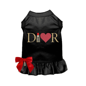 Miss Dior-able Lipstick Dress- Dog Dress (size: XS)