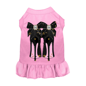 My Favorite Pink Heels- Dog Dress (size: XS)