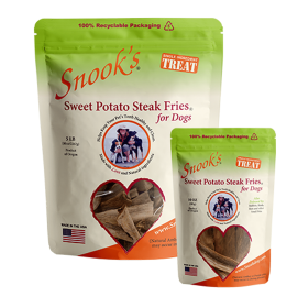 Sweet Potato Dog Steak Fries - Steak Fry shaped pieces (size: 10oz)